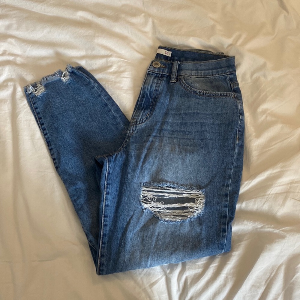 High Rise Mom Jeans